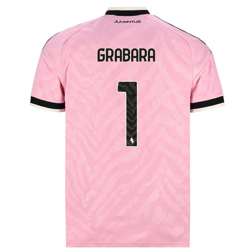 Danxen Mulher Camisola Kamil Grabara #1 Preto Rosa Alternativa 2026/27 Camisa Brasil
