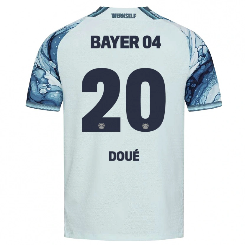 Danxen Criança Camisola Guéla Doué #20 Verde Escuro Preto Alternativa 2026/27 Camisa Brasil