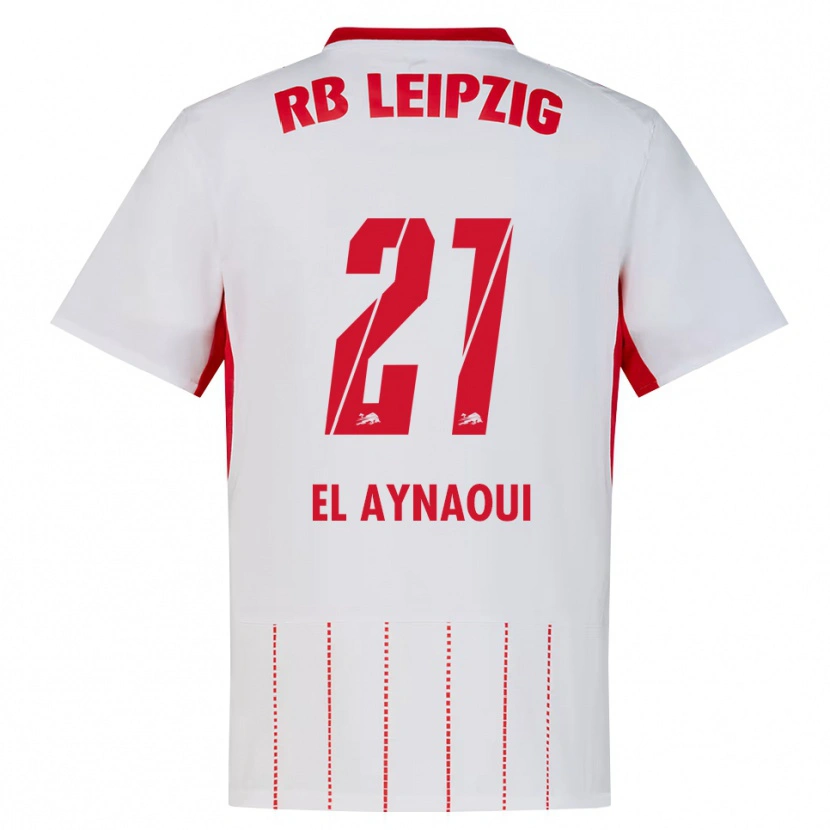 Danxen Criança Camisola Neil El Aynaoui #21 Vermelho Branco Amarelo Principal 2026/27 Camisa Brasil