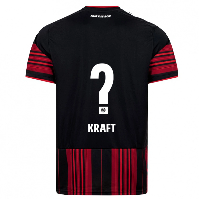 Danxen Criança Camisola Nico Kraft #0 Preto Vermelho Branco Principal 2026/27 Camisa Brasil