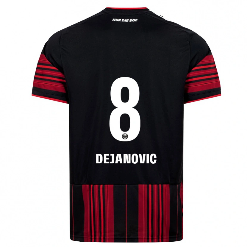 Danxen Criança Camisola Daniel Dejanovic #8 Preto Vermelho Branco Principal 2026/27 Camisa Brasil