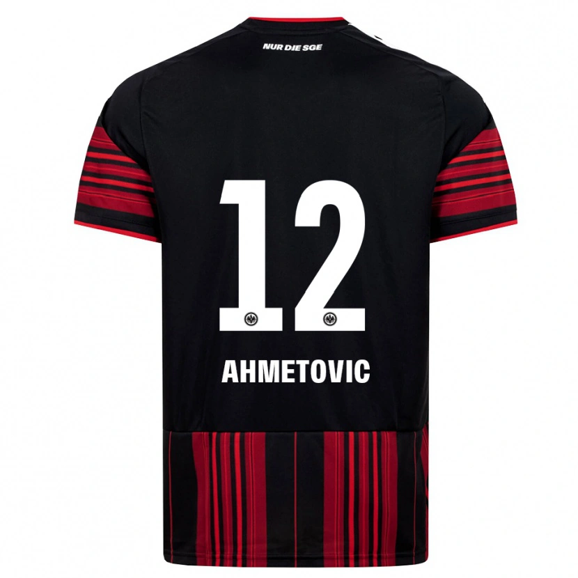 Danxen Criança Camisola Marko Ahmetovic #12 Preto Vermelho Branco Principal 2026/27 Camisa Brasil