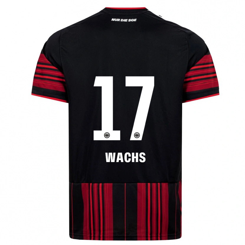 Danxen Criança Camisola Marc Wachs #17 Preto Vermelho Branco Principal 2026/27 Camisa Brasil