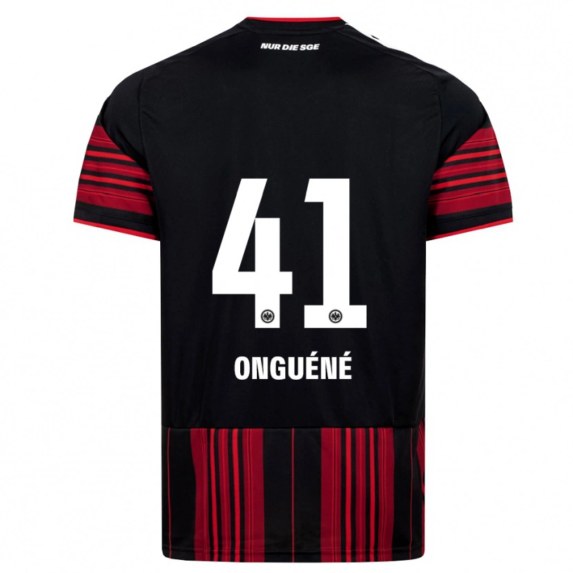 Danxen Criança Camisola Jérôme Onguéné #41 Preto Vermelho Branco Principal 2026/27 Camisa Brasil