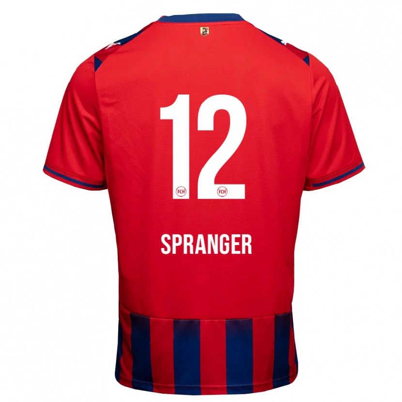 Danxen Criança Camisola Luke Spranger #12 Azul Real Branco Vermelho Principal 2026/27 Camisa Brasil