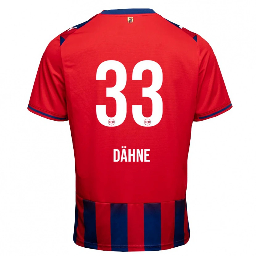 Danxen Criança Camisola Thomas Dähne #33 Azul Real Branco Vermelho Principal 2026/27 Camisa Brasil