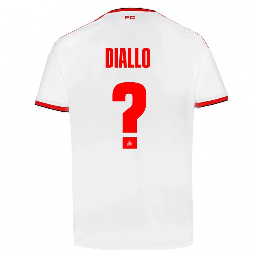 Danxen Criança Camisola Ismaila Diallo #0 Branco Vermelho Preto Principal 2026/27 Camisa Brasil