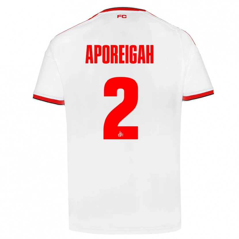 Danxen Criança Camisola Leo Aporeigah #2 Branco Vermelho Preto Principal 2026/27 Camisa Brasil