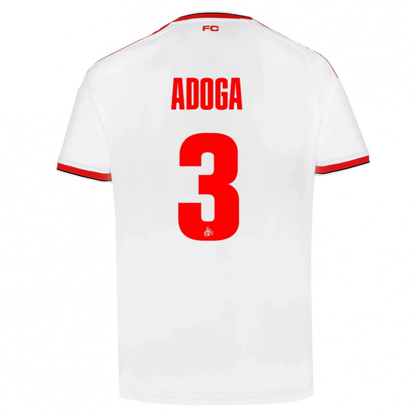 Danxen Criança Camisola Brian Adoga #3 Branco Vermelho Preto Principal 2026/27 Camisa Brasil