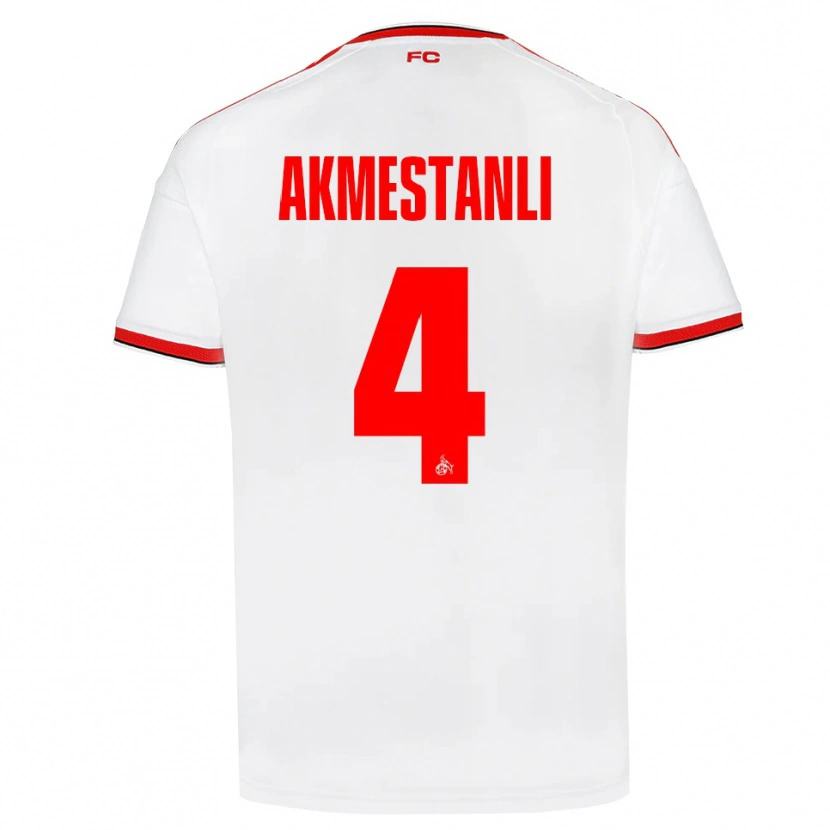 Danxen Criança Camisola Teoman Akmestanli #4 Branco Vermelho Preto Principal 2026/27 Camisa Brasil