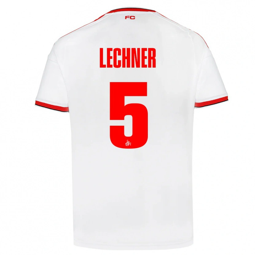 Danxen Criança Camisola Luca Lechner #5 Branco Vermelho Preto Principal 2026/27 Camisa Brasil