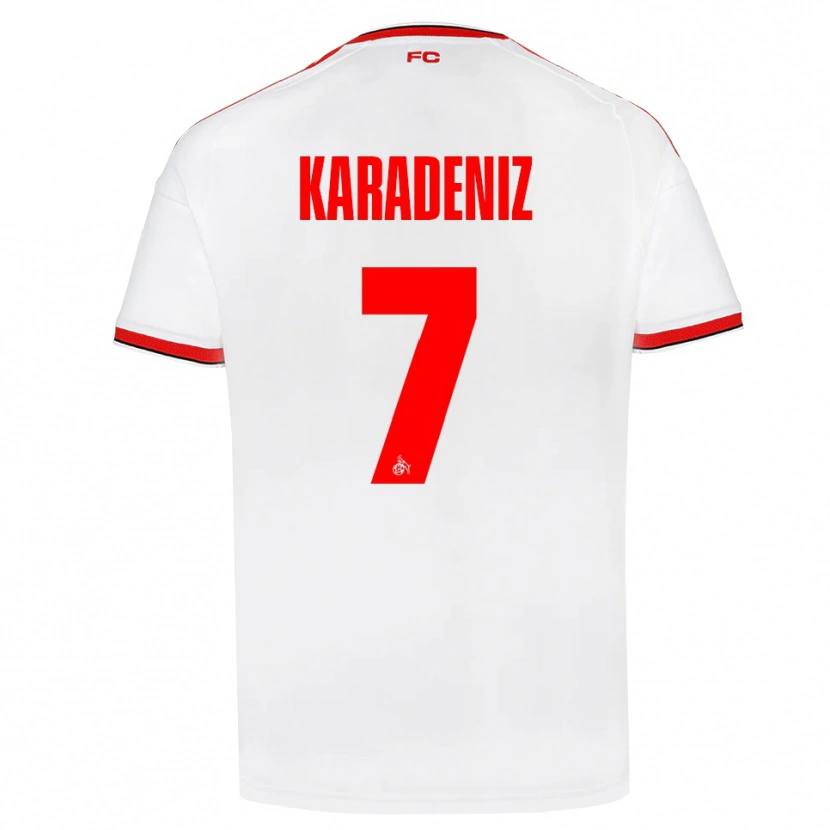 Danxen Criança Camisola Thierry Karadeniz #7 Branco Vermelho Preto Principal 2026/27 Camisa Brasil