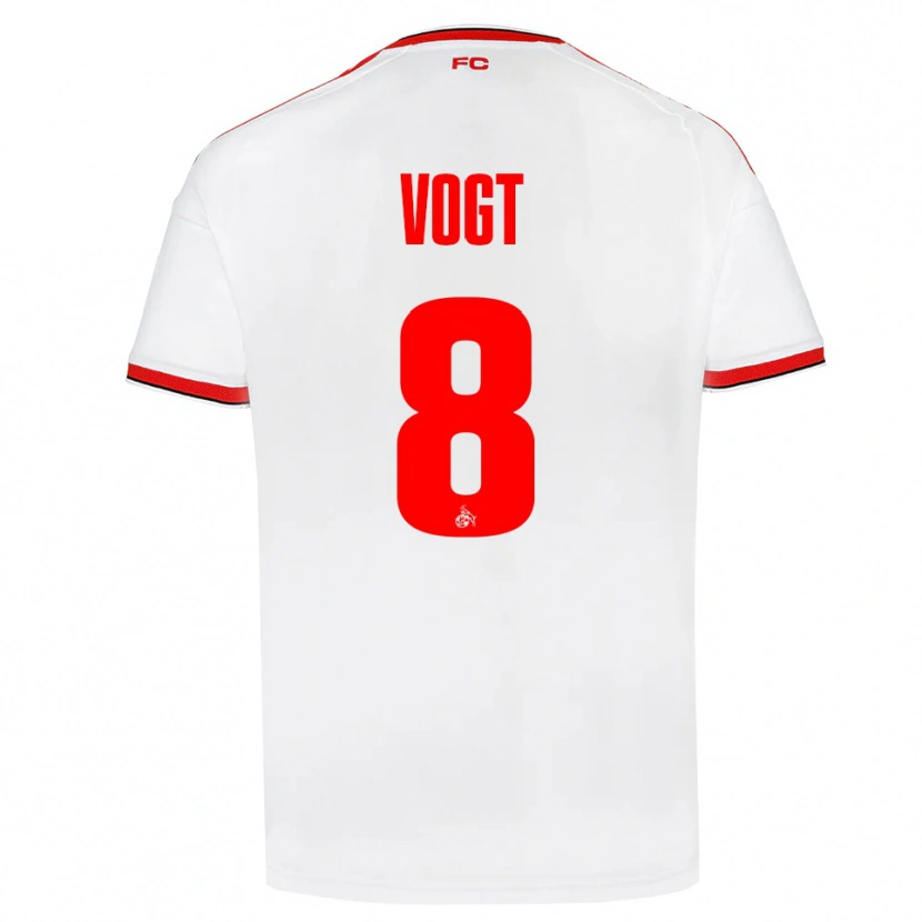 Danxen Criança Camisola Laura Vogt #8 Branco Vermelho Preto Principal 2026/27 Camisa Brasil