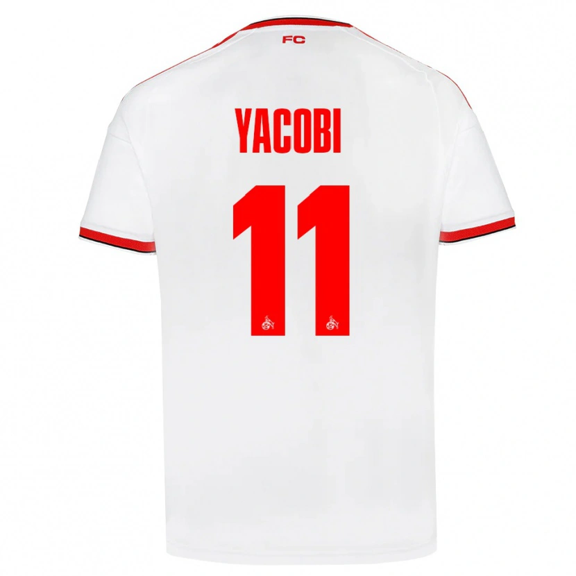 Danxen Criança Camisola Nilas Yacobi #11 Branco Vermelho Preto Principal 2026/27 Camisa Brasil