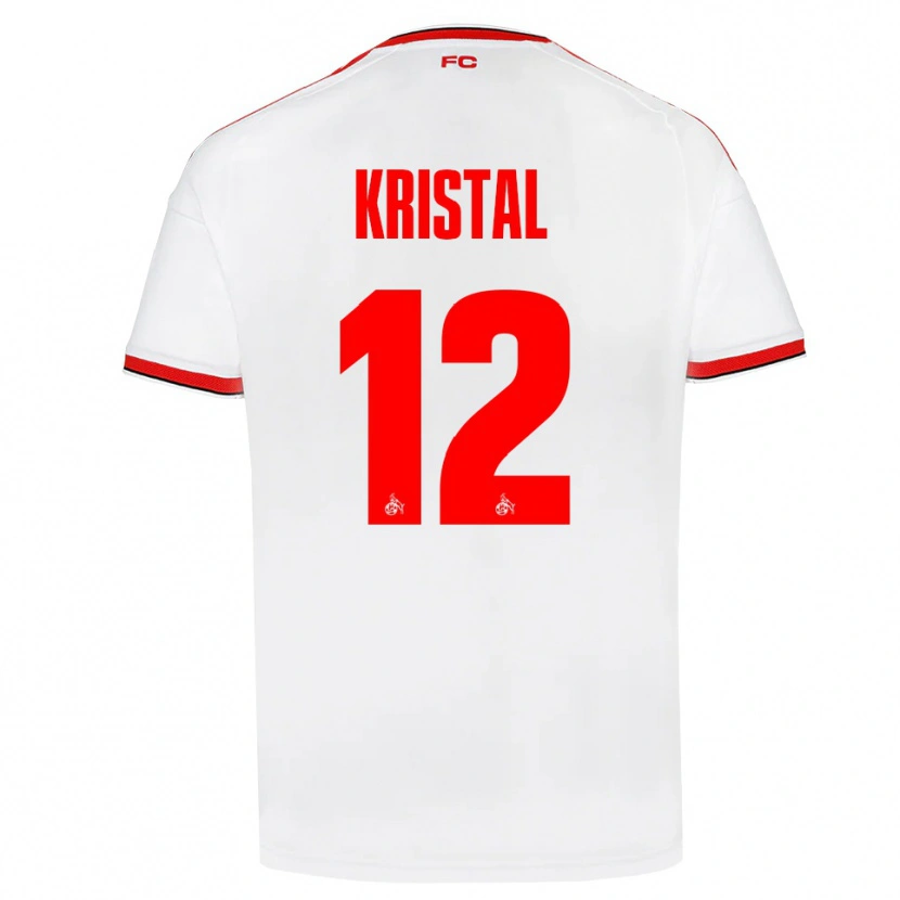 Danxen Criança Camisola Patrik Kristal #12 Branco Vermelho Preto Principal 2026/27 Camisa Brasil