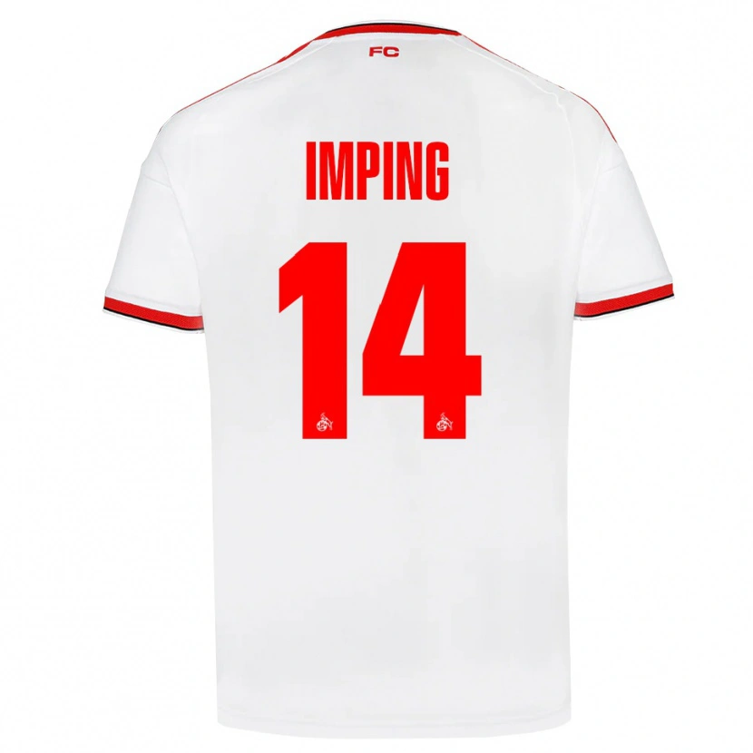 Danxen Criança Camisola Carlotta Imping #14 Branco Vermelho Preto Principal 2026/27 Camisa Brasil
