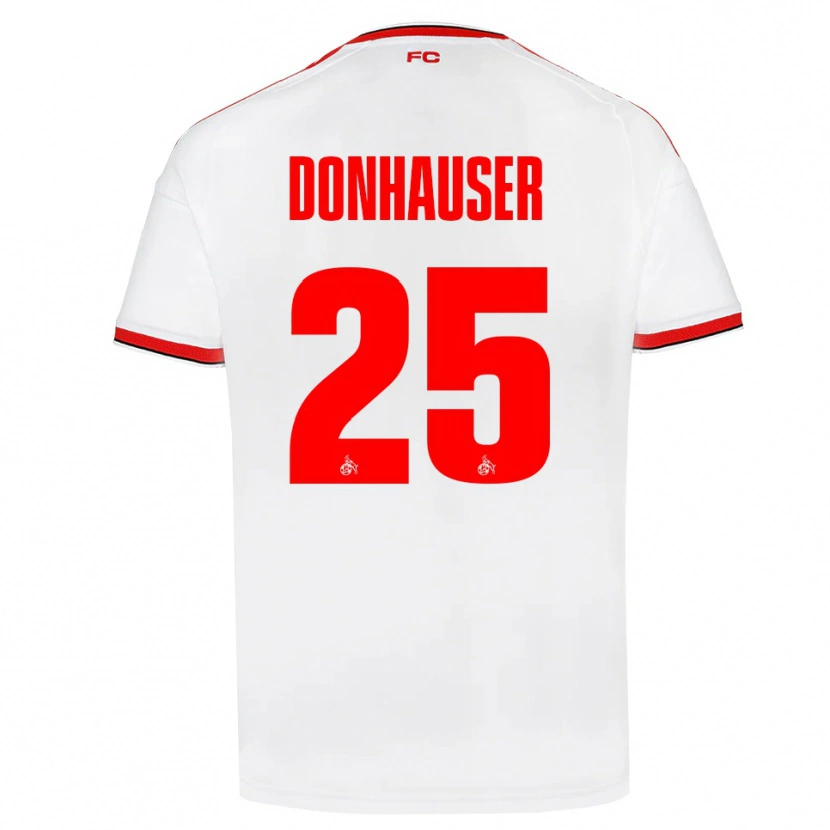 Danxen Criança Camisola Laura Donhauser #25 Branco Vermelho Preto Principal 2026/27 Camisa Brasil