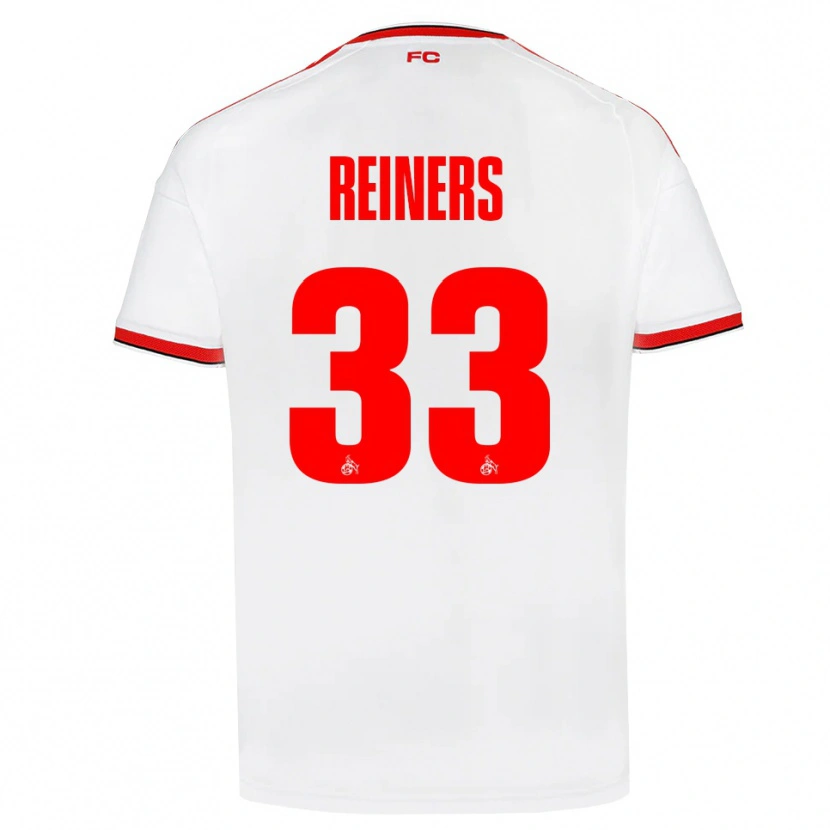 Danxen Criança Camisola Leonard Reiners #33 Branco Vermelho Preto Principal 2026/27 Camisa Brasil