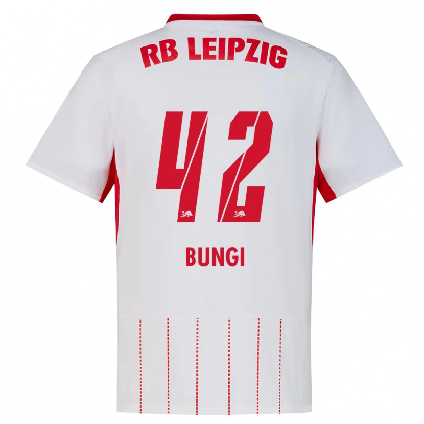 Danxen Criança Camisola Joyeux Masanka Bungi #42 Vermelho Branco Amarelo Principal 2026/27 Camisa Brasil