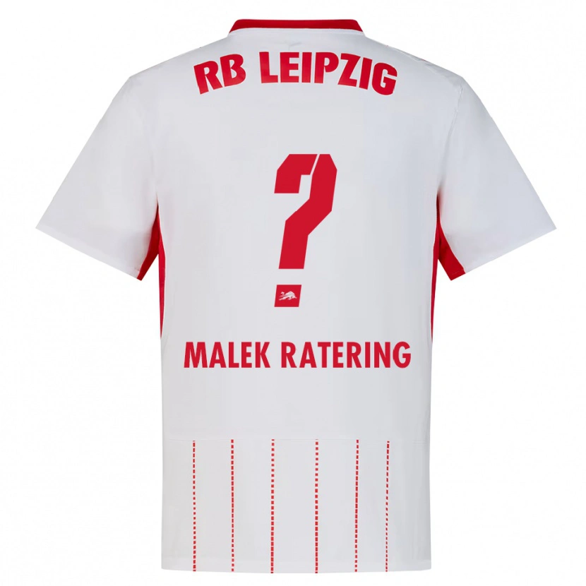 Danxen Criança Camisola Jaro-Malek Ratering #0 Vermelho Branco Amarelo Principal 2026/27 Camisa Brasil