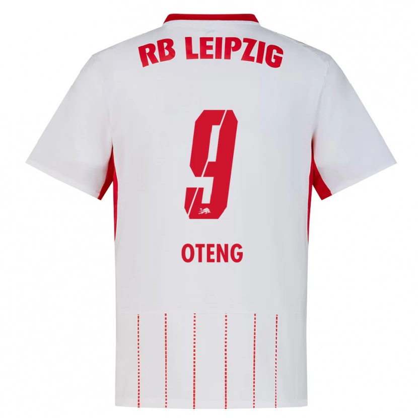 Danxen Criança Camisola Persis Oteng #9 Vermelho Branco Amarelo Principal 2026/27 Camisa Brasil