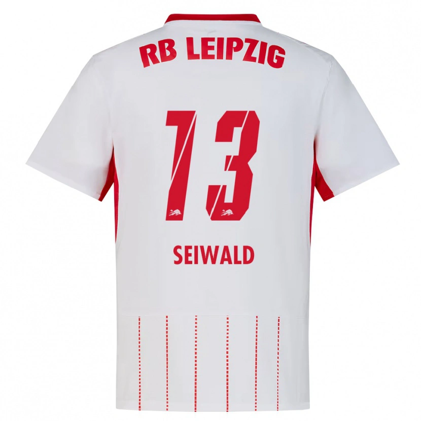Danxen Criança Camisola Nicolas Seiwald #13 Vermelho Branco Amarelo Principal 2026/27 Camisa Brasil
