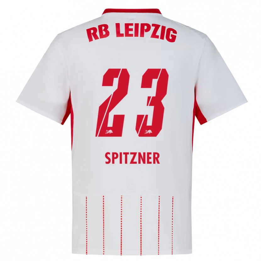 Danxen Criança Camisola Kyra Spitzner #23 Vermelho Branco Amarelo Principal 2026/27 Camisa Brasil