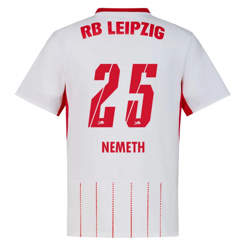 Danxen Criança Camisola Diána Németh #25 Vermelho Branco Amarelo Principal 2026/27 Camisa Brasil