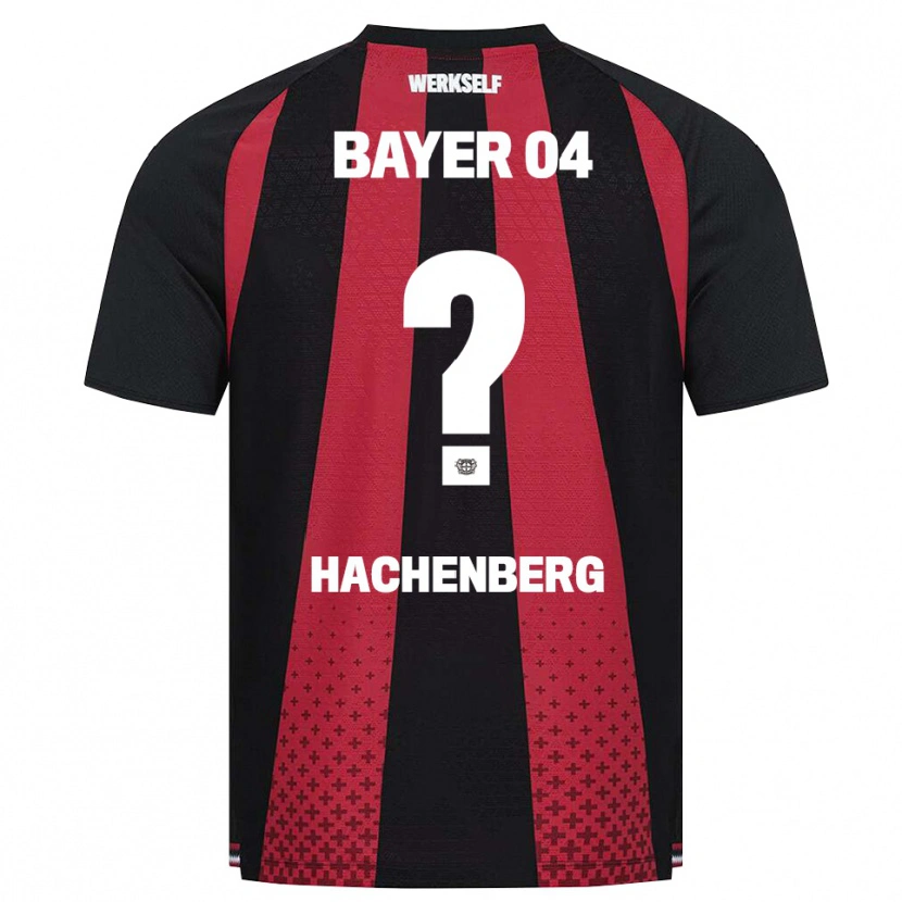 Danxen Criança Camisola Merlin Hachenberg #0 Preto Branco Vermelho Principal 2026/27 Camisa Brasil