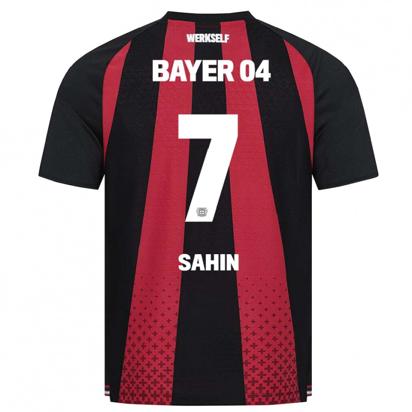 Danxen Criança Camisola Batuhan Sahin #7 Preto Branco Vermelho Principal 2026/27 Camisa Brasil