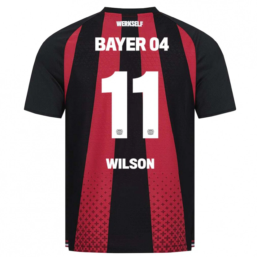 Danxen Criança Camisola Clinton Wilson #11 Preto Branco Vermelho Principal 2026/27 Camisa Brasil