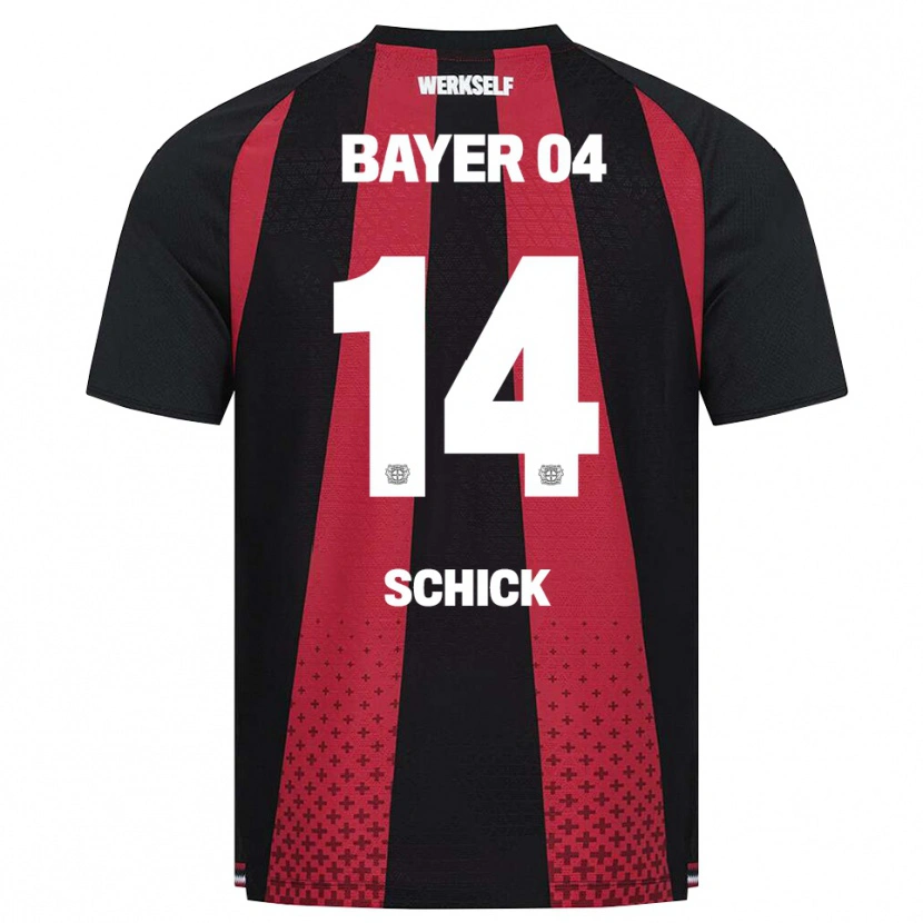 Danxen Criança Camisola Patrik Schick #14 Preto Branco Vermelho Principal 2026/27 Camisa Brasil