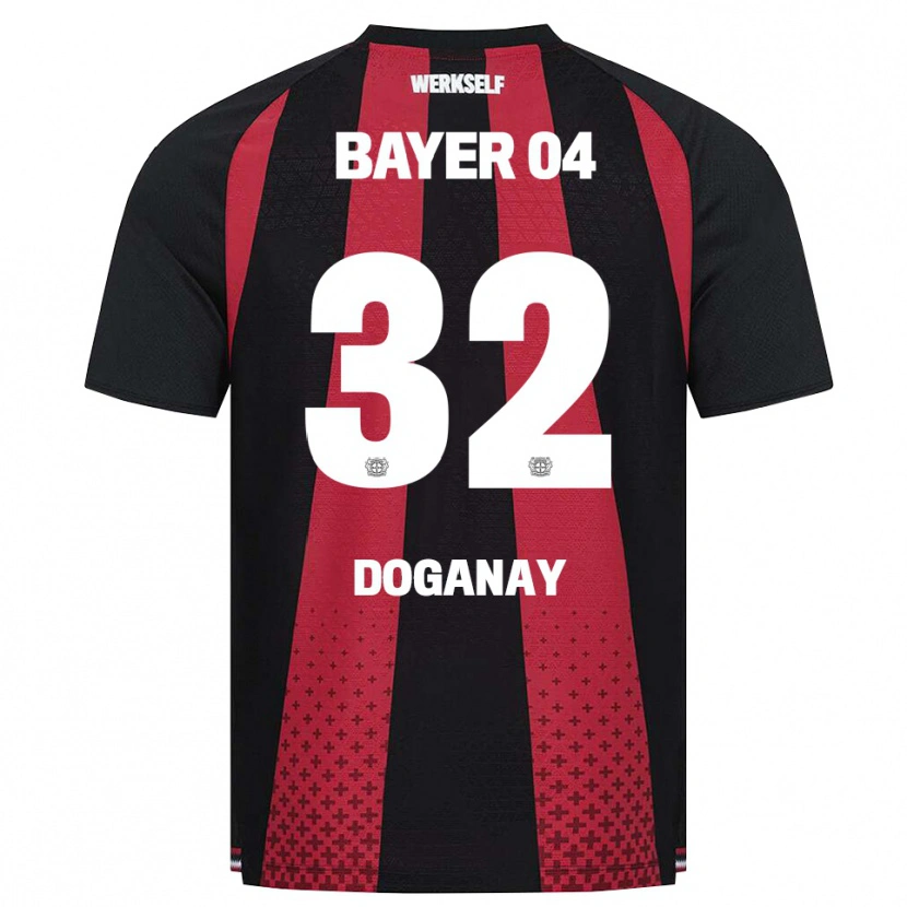 Danxen Criança Camisola Kenan Doganay #32 Preto Branco Vermelho Principal 2026/27 Camisa Brasil