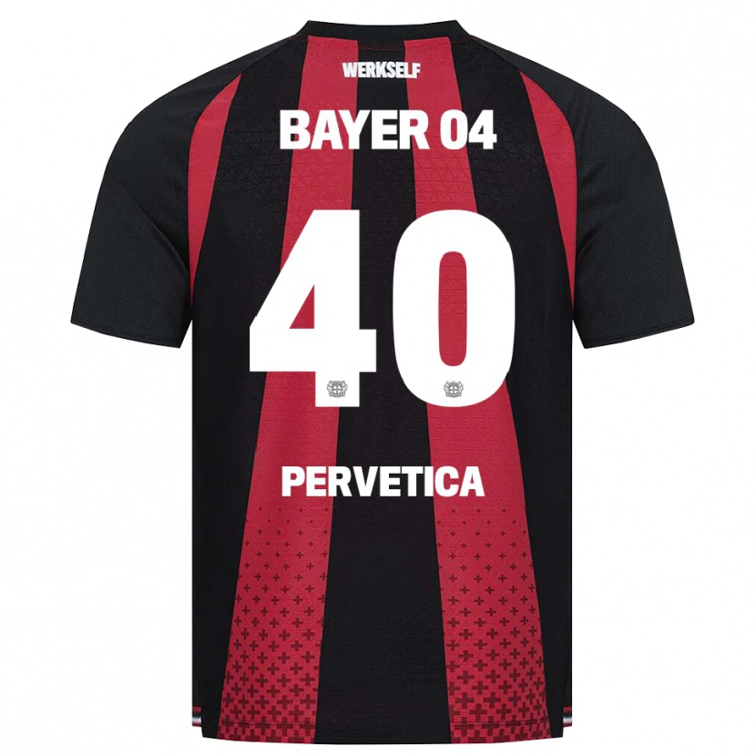Danxen Criança Camisola Redon Pervetica #40 Preto Branco Vermelho Principal 2026/27 Camisa Brasil