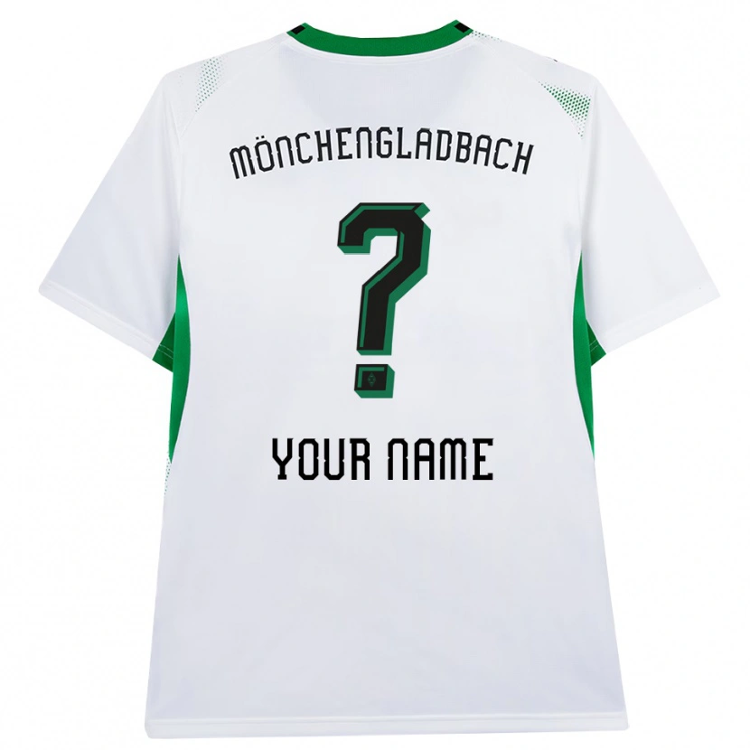 Danxen Criança Camisola Seu Nome #0 Branco Verde Preto Principal 2026/27 Camisa Brasil