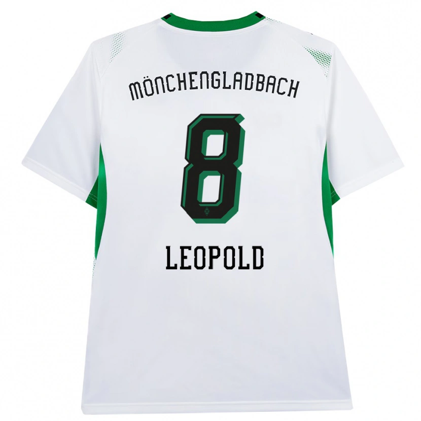 Danxen Criança Camisola Enzo Leopold #8 Branco Verde Preto Principal 2026/27 Camisa Brasil