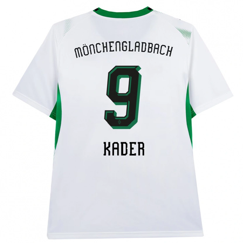 Danxen Criança Camisola Cagatay Kader #9 Branco Verde Preto Principal 2026/27 Camisa Brasil