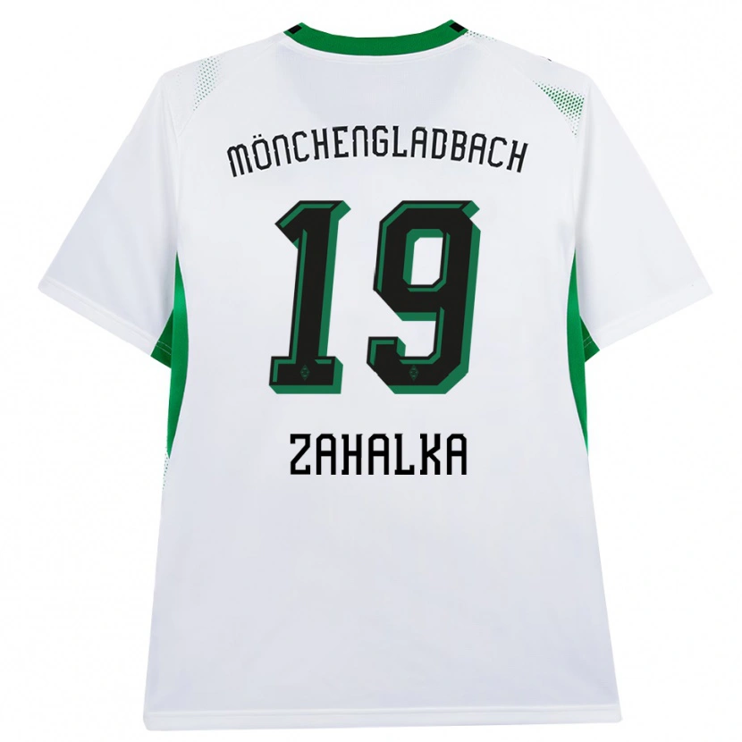 Danxen Criança Camisola Filip Zahálka #19 Branco Verde Preto Principal 2026/27 Camisa Brasil