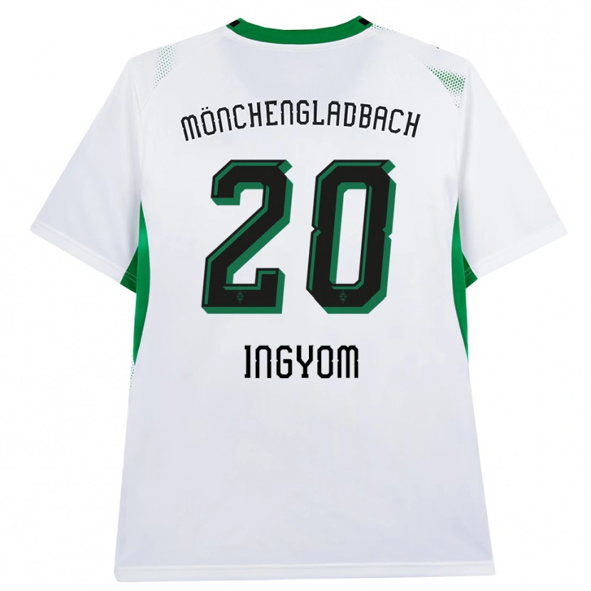 Danxen Criança Camisola In-Gyom Jung #20 Branco Verde Preto Principal 2026/27 Camisa Brasil