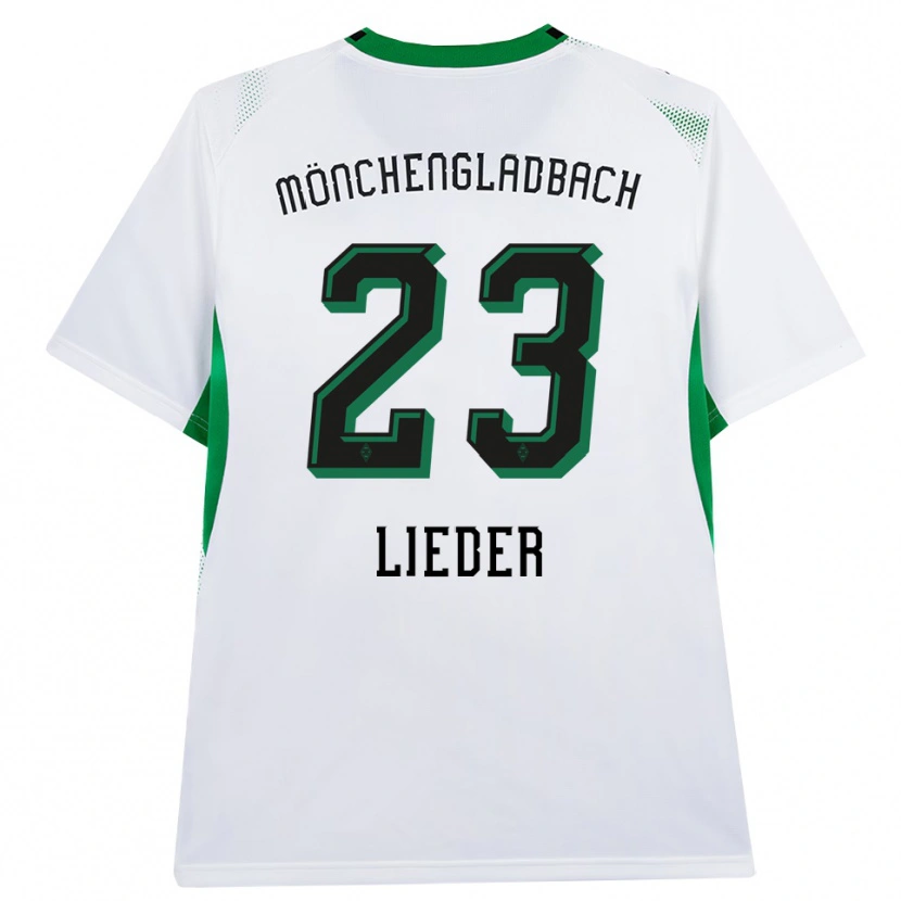 Danxen Criança Camisola Michel Lieder #23 Branco Verde Preto Principal 2026/27 Camisa Brasil