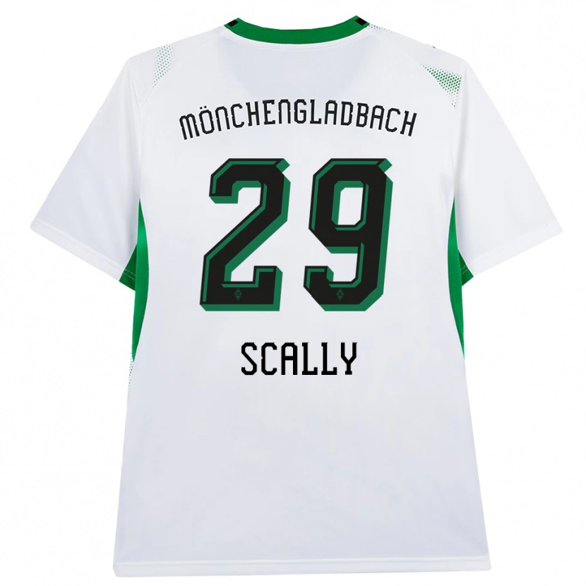 Danxen Criança Camisola Joe Scally #29 Branco Verde Preto Principal 2026/27 Camisa Brasil