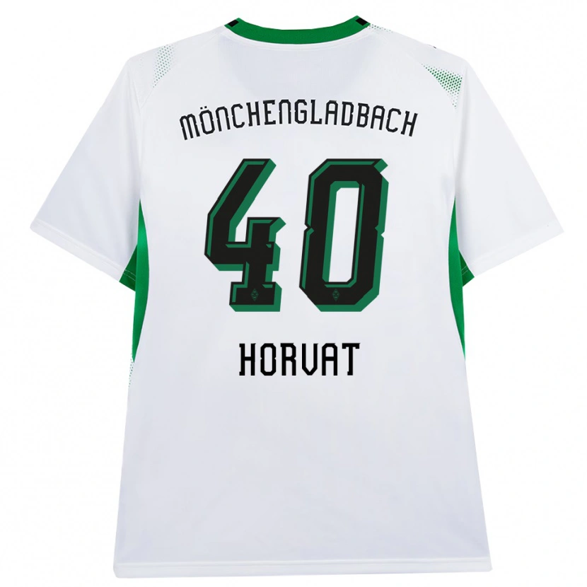 Danxen Criança Camisola Niko Horvat #40 Branco Verde Preto Principal 2026/27 Camisa Brasil
