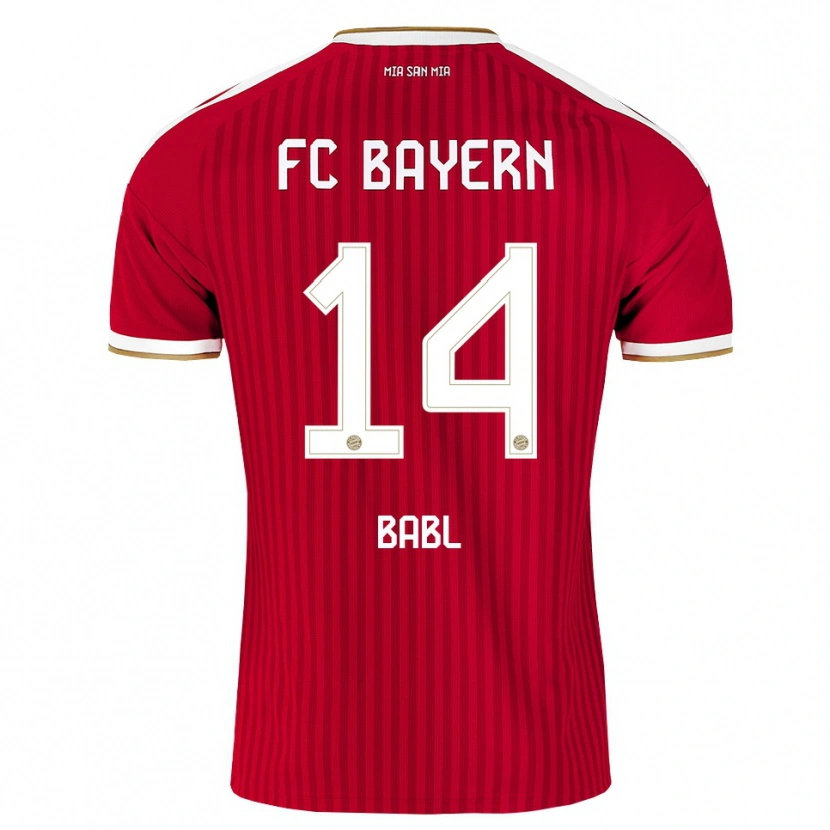 Danxen Criança Camisola Luca Babl #14 Vermelho Branco Azul Principal 2026/27 Camisa Brasil