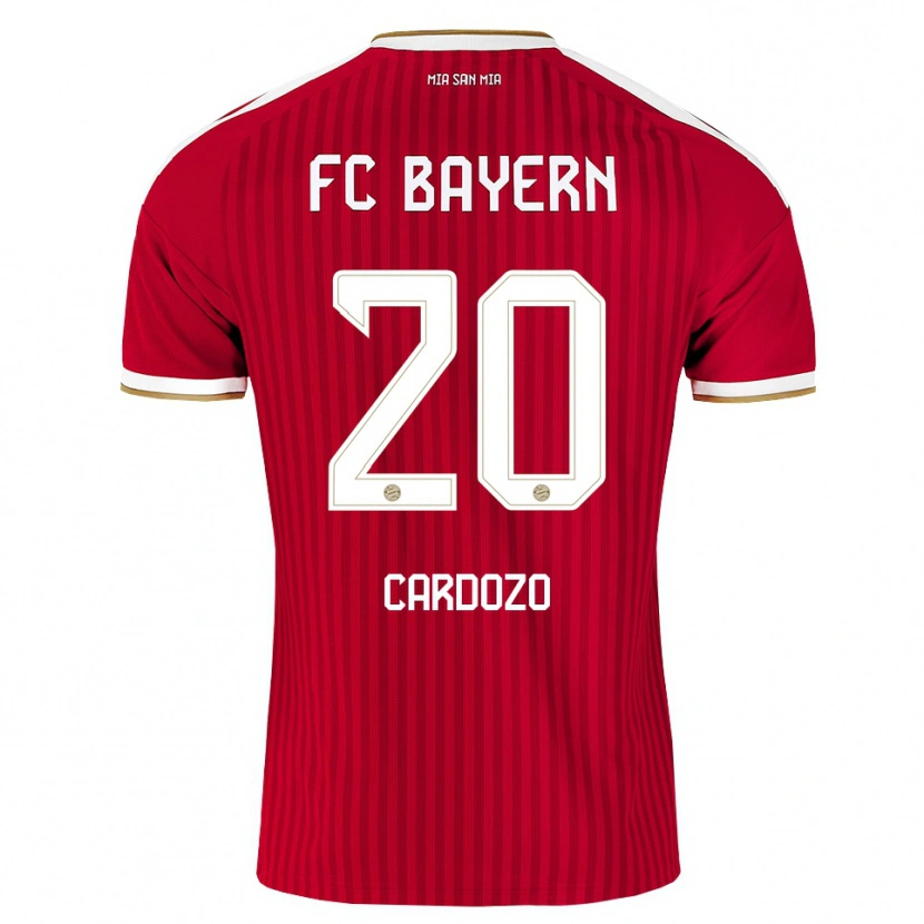 Danxen Criança Camisola Maycon Cardozo #20 Vermelho Branco Azul Principal 2026/27 Camisa Brasil