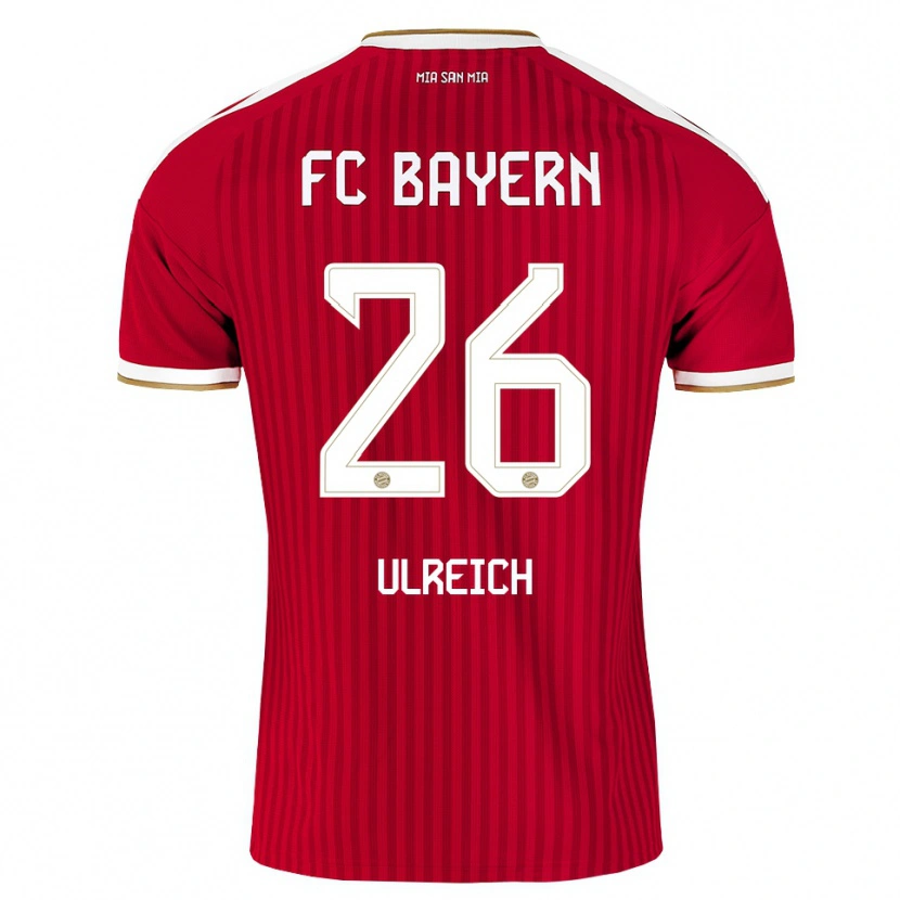 Danxen Criança Camisola Sven Ulreich #26 Vermelho Branco Azul Principal 2026/27 Camisa Brasil