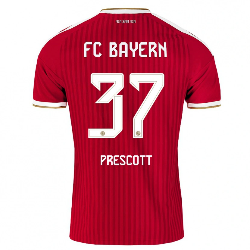 Danxen Criança Camisola Leonard Prescott #37 Vermelho Branco Azul Principal 2026/27 Camisa Brasil