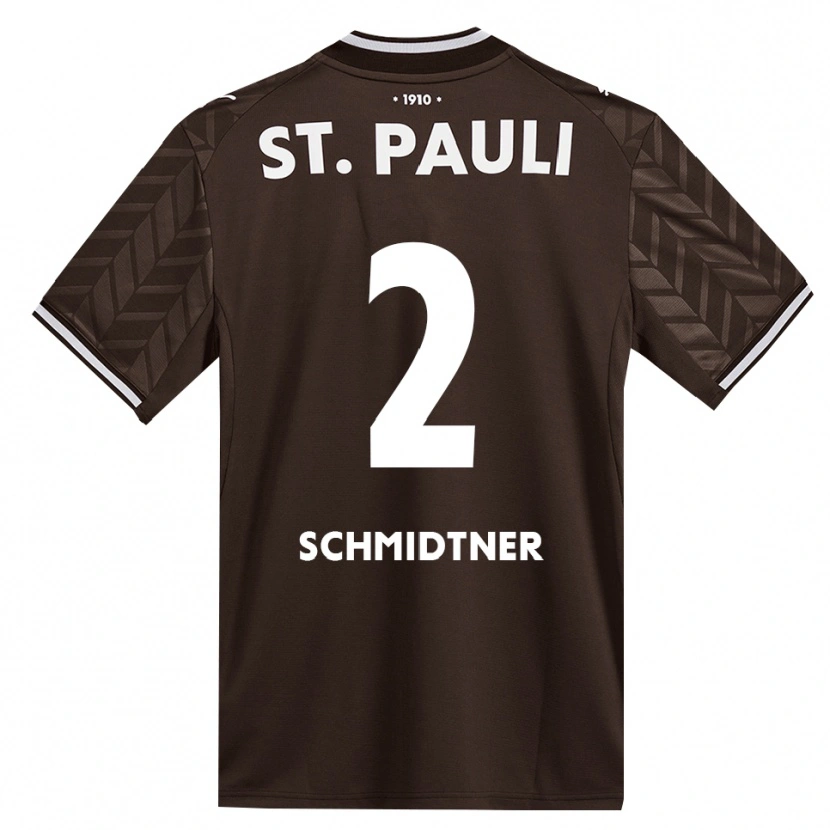 Danxen Criança Camisola Victor Schmidtner #2 Branco Café Principal 2026/27 Camisa Brasil