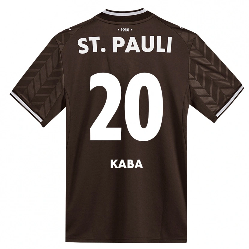 Danxen Criança Camisola Wissou Kaba #20 Branco Café Principal 2026/27 Camisa Brasil