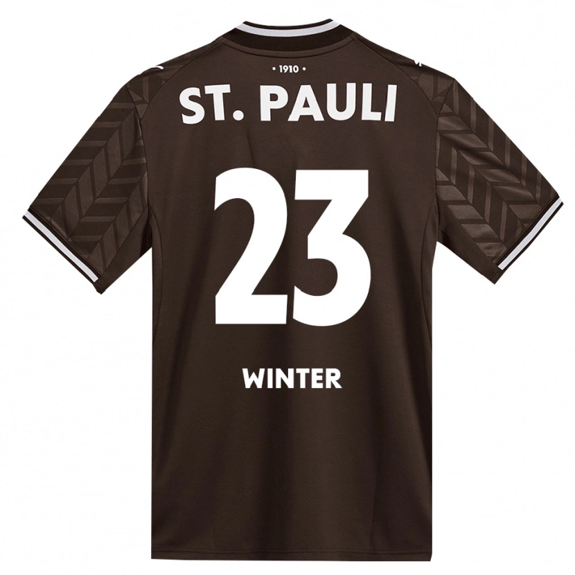 Danxen Criança Camisola Nik Winter #23 Branco Café Principal 2026/27 Camisa Brasil