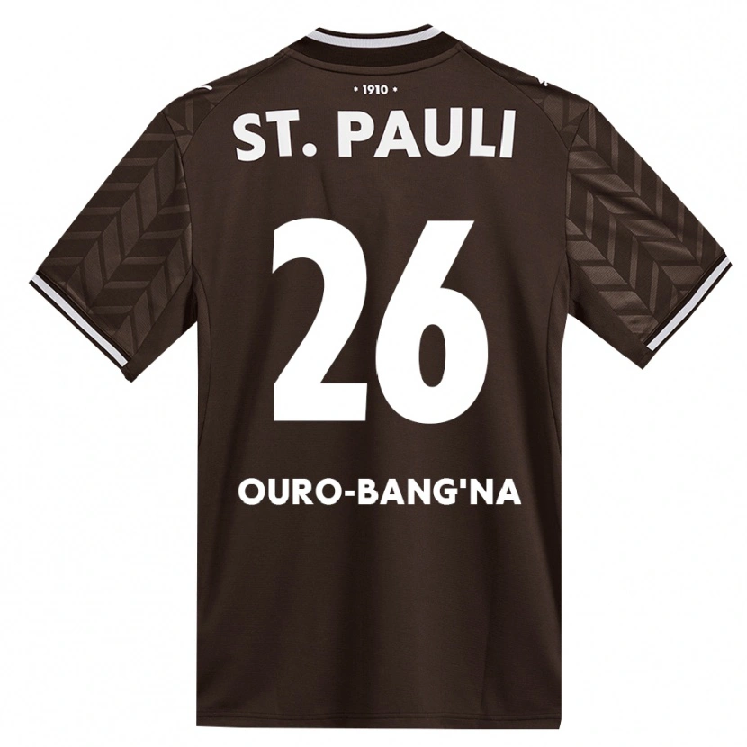 Danxen Criança Camisola Samir Ouro-Bang'na #26 Branco Café Principal 2026/27 Camisa Brasil